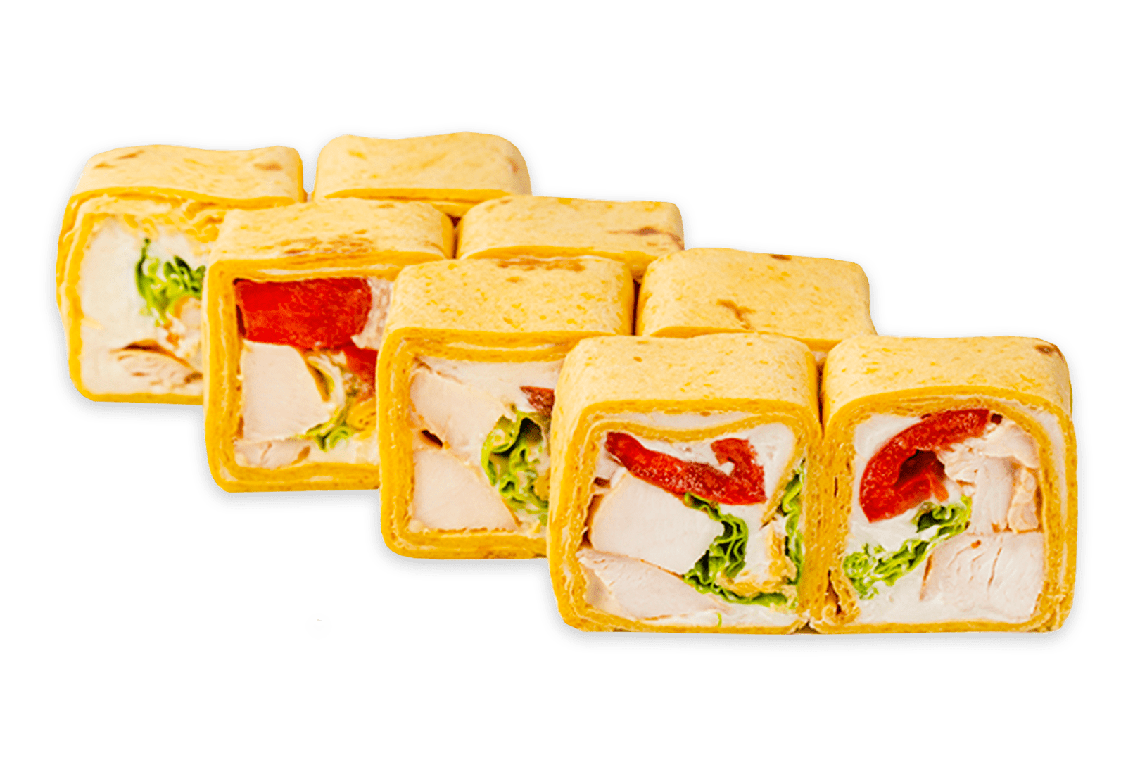 Тортилья с копченой курицей