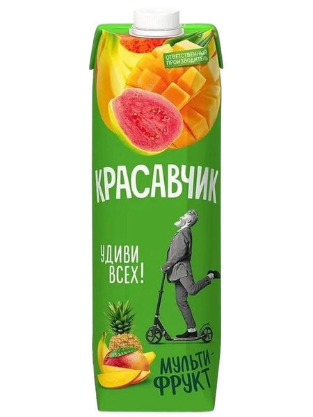 Нектар Красавчик Яблоко 0,97 л