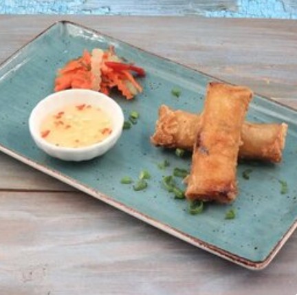 Хрустящий спринг-ролл с курицей