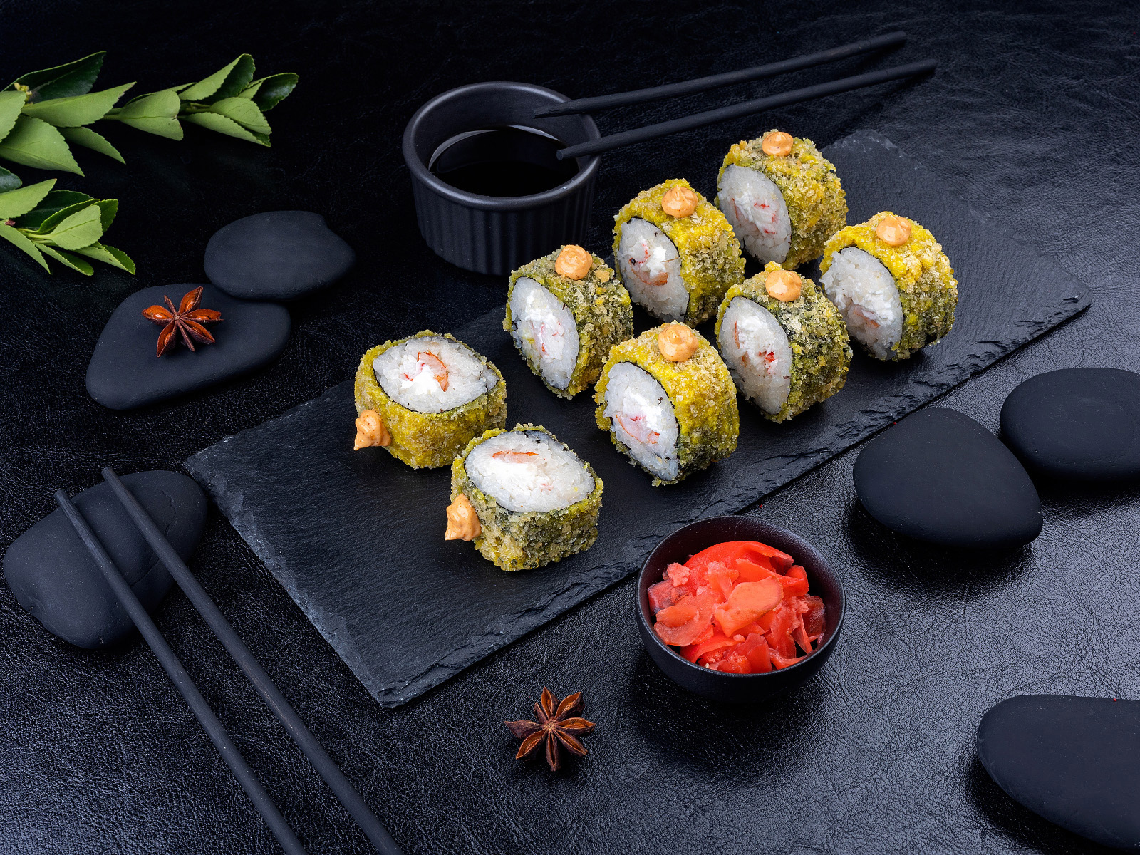 Жареный ролл Драгон