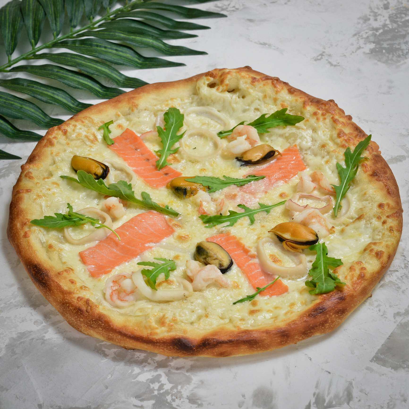 Пицца с Морепродуктами