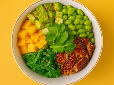 Поке с угрем