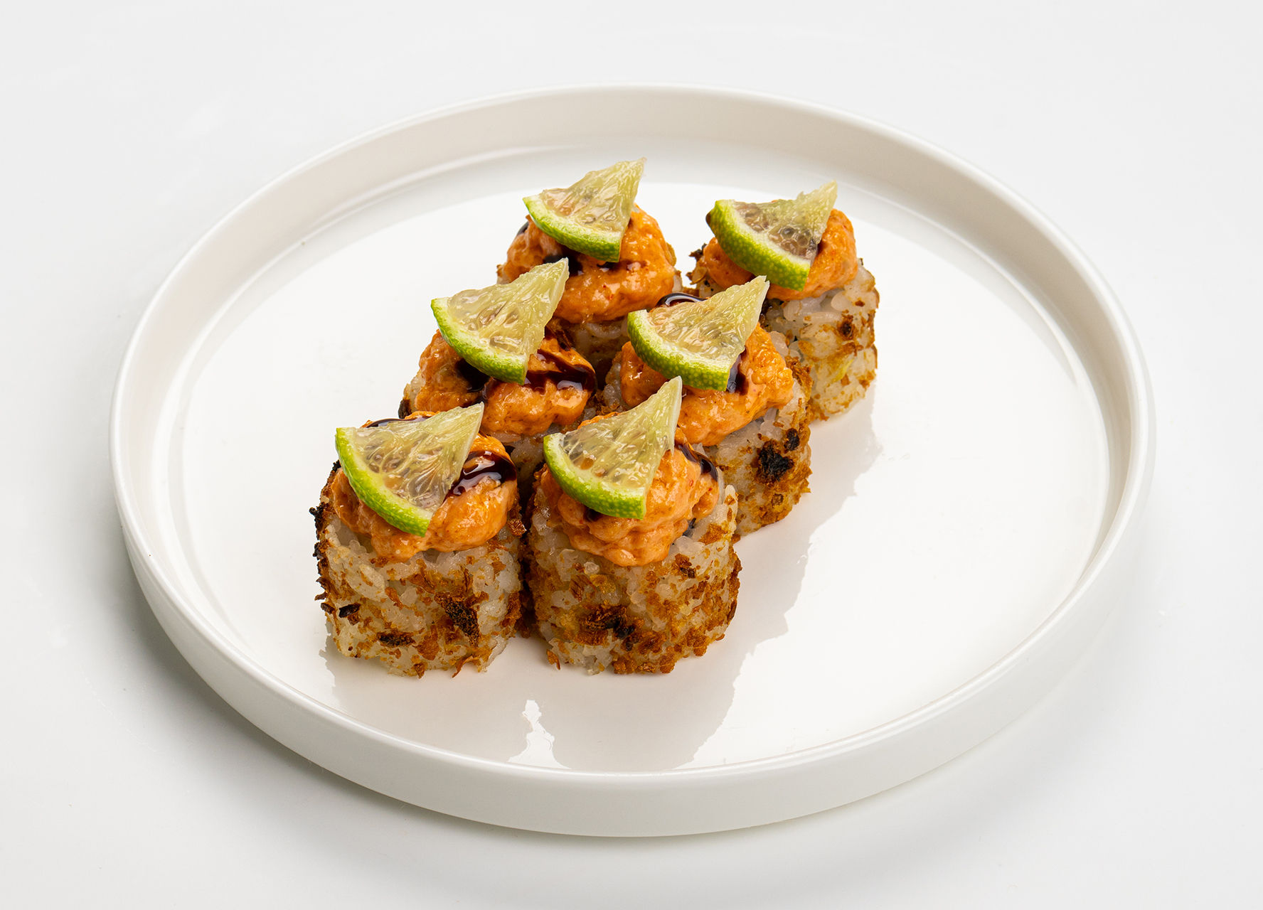 Запеченный ролл Спайси Лосось