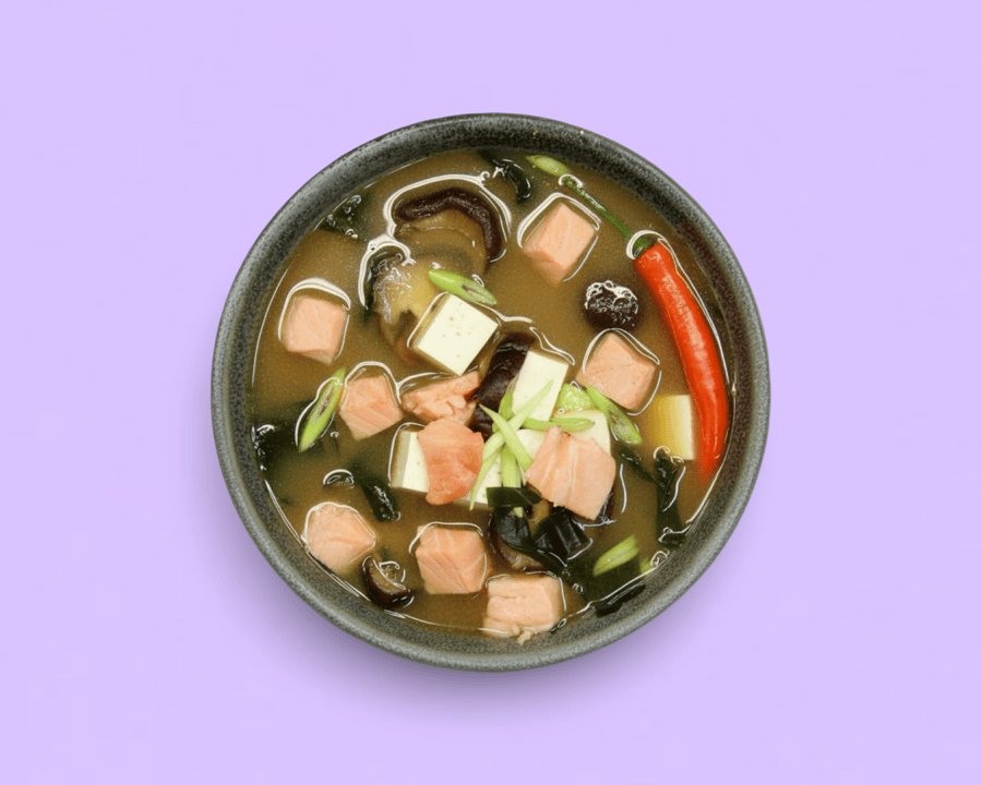 Мисо-суп острый
