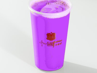 Холодный Молочный чай Таро