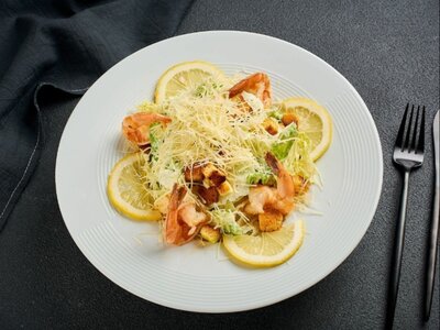 Цезарь с креветками