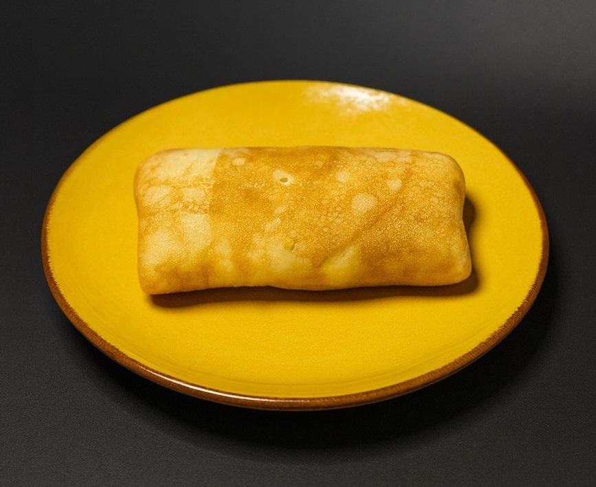 Блинчик с бананами и сгущёнкой