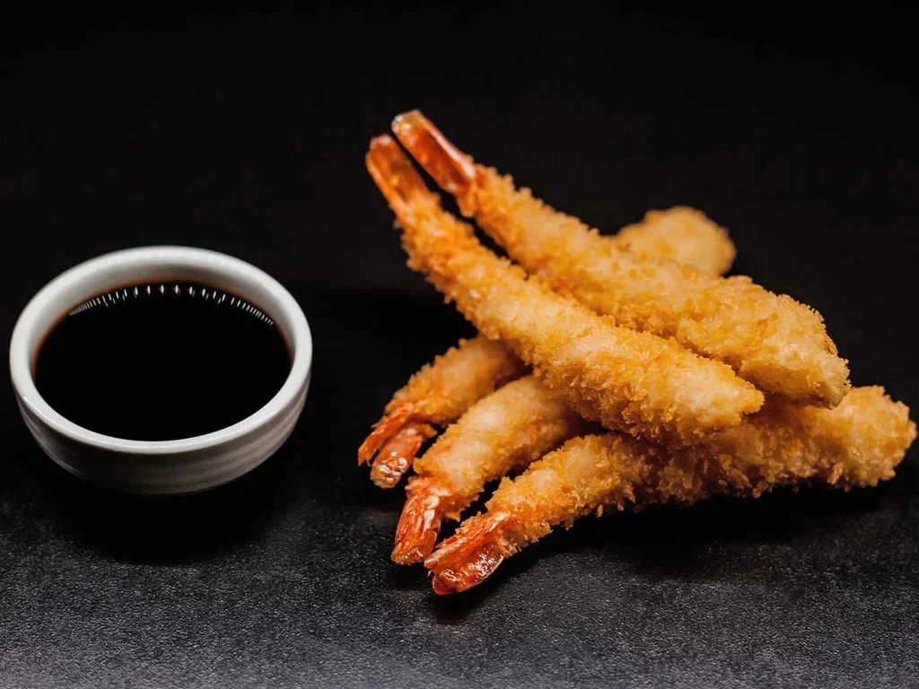 Креветки темпура