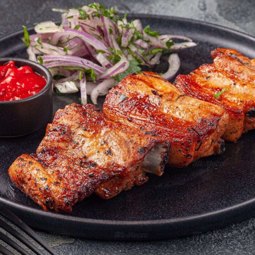 Шашлык из свиных ребер