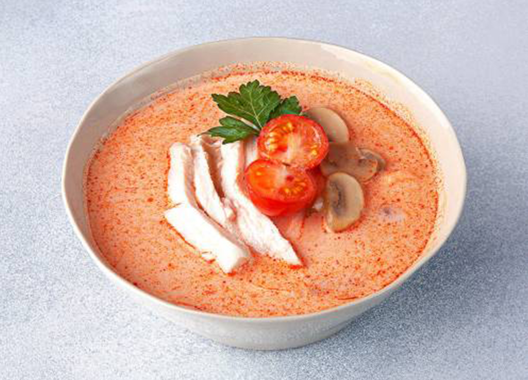 Том Ям с цыплёнком