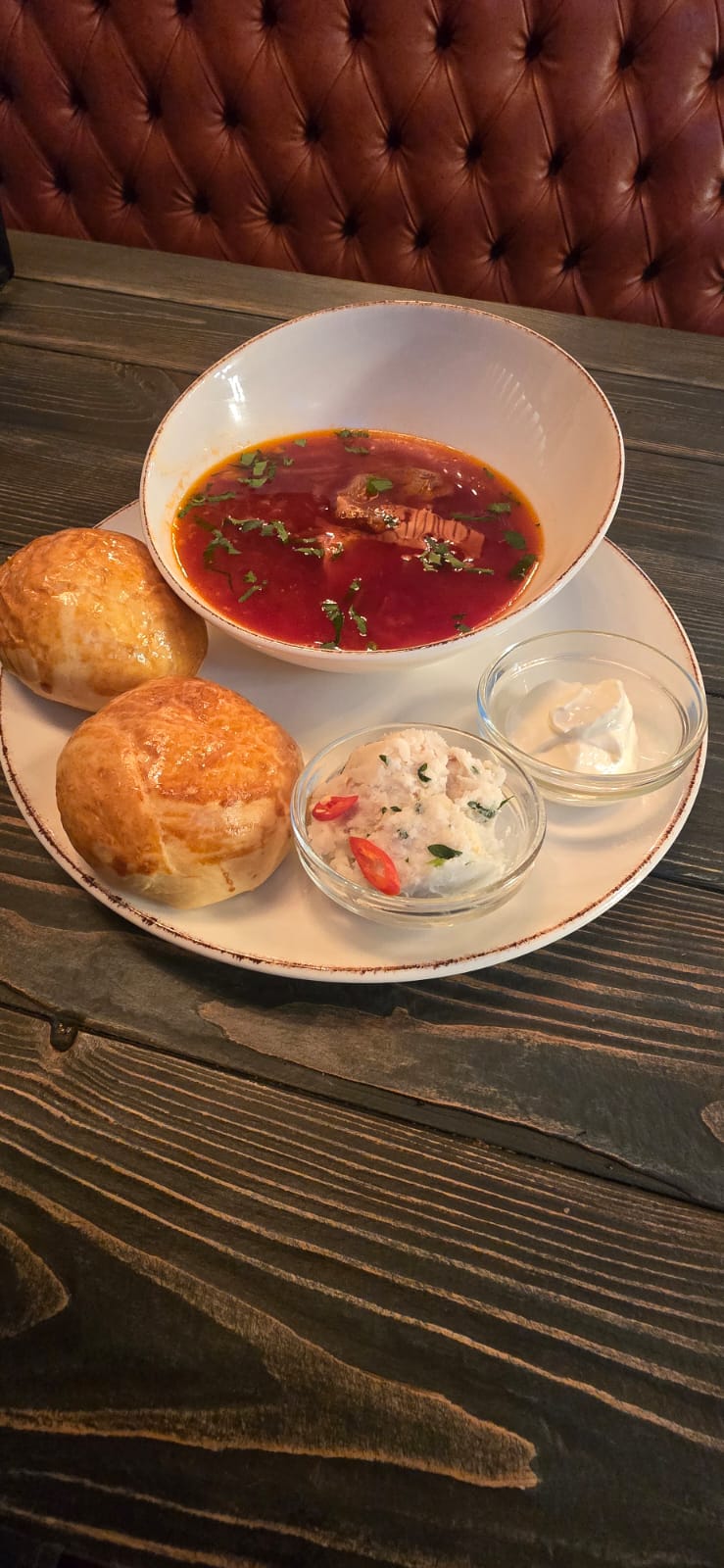 Борщ со свининой