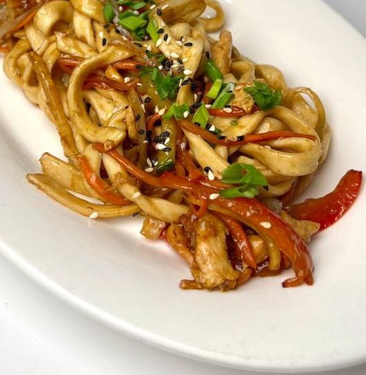 WOK с курицей
