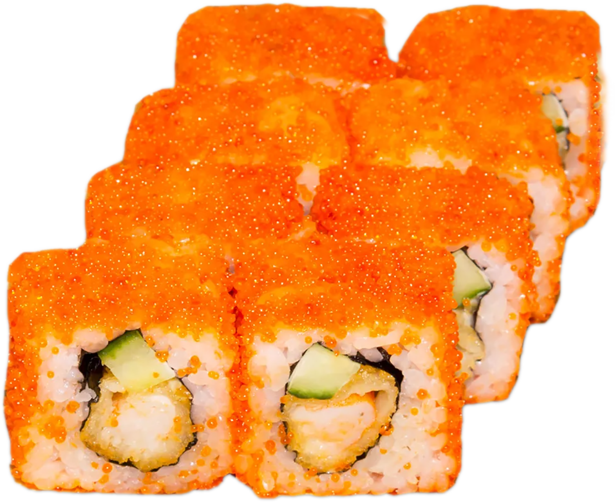 Калифорния с креветкой темпура