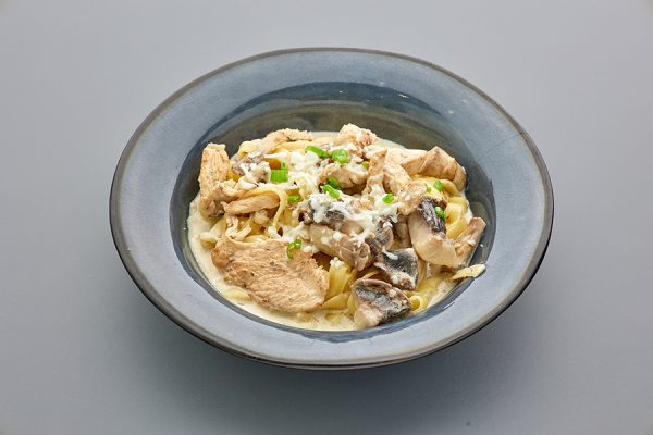 Паста Цыпленок с грибами
