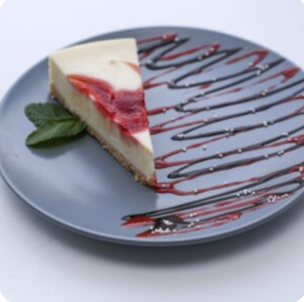 Чизкейк клубничный