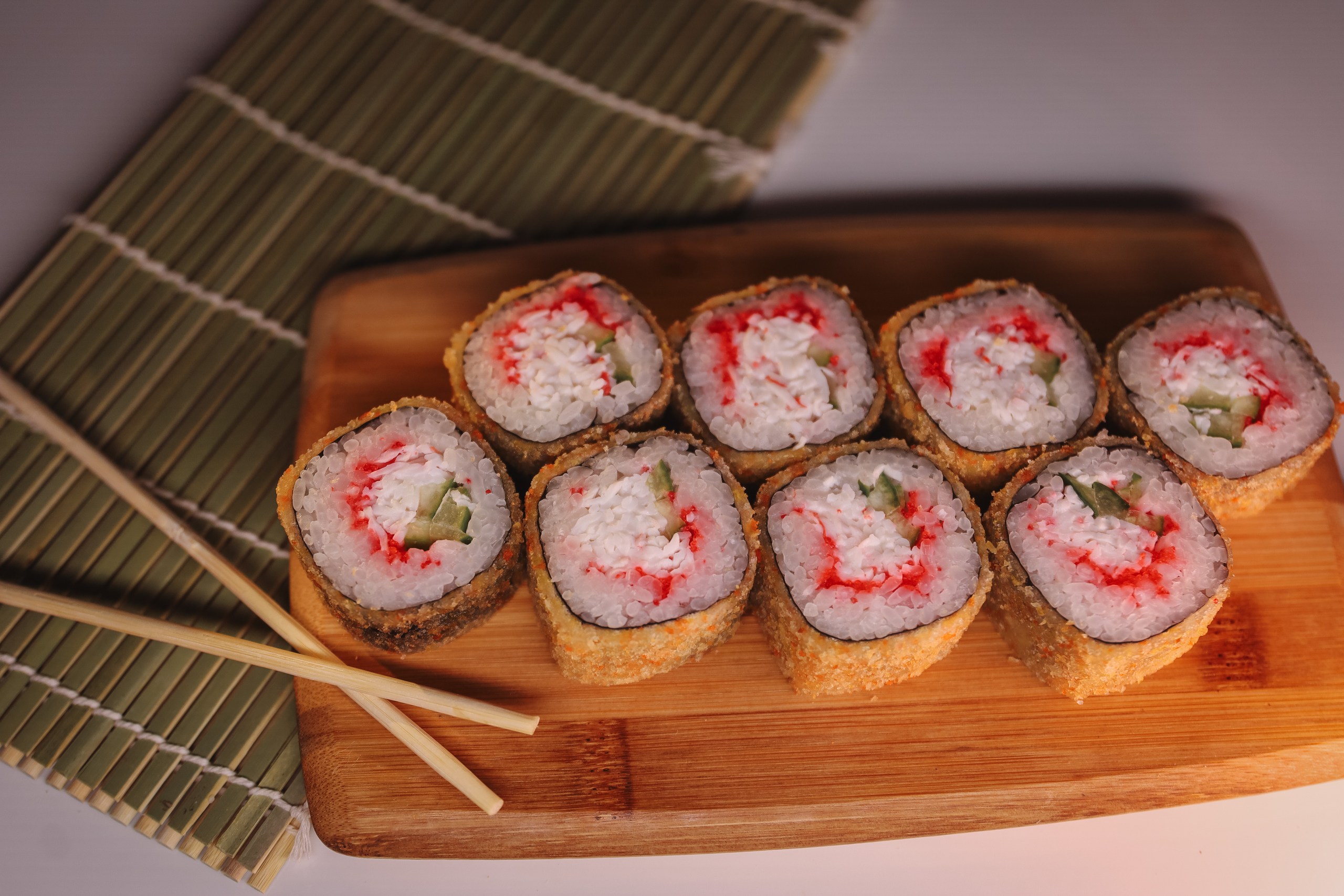 Ролл снежная темпура