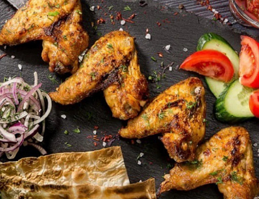 Шашлык из куриных (крылышек)