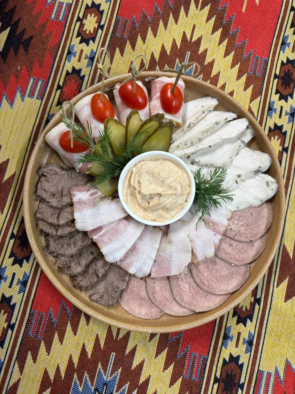 Мясная тарелка