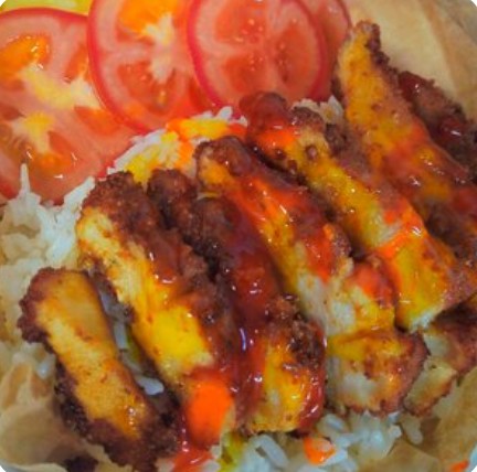 Азиакии с рисом