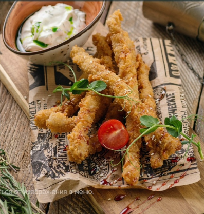 Хрустящая курица темпура
