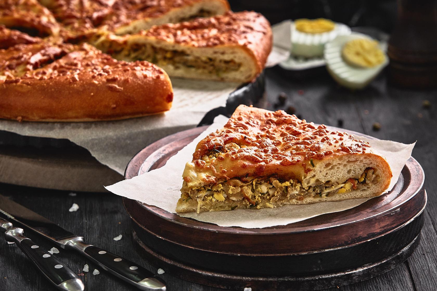 Осетинский с капустой, яйцом и зеленью Smart