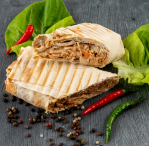 Шаурма с курицей средняя