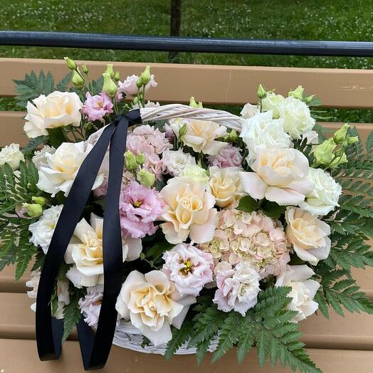 Траурная корзина