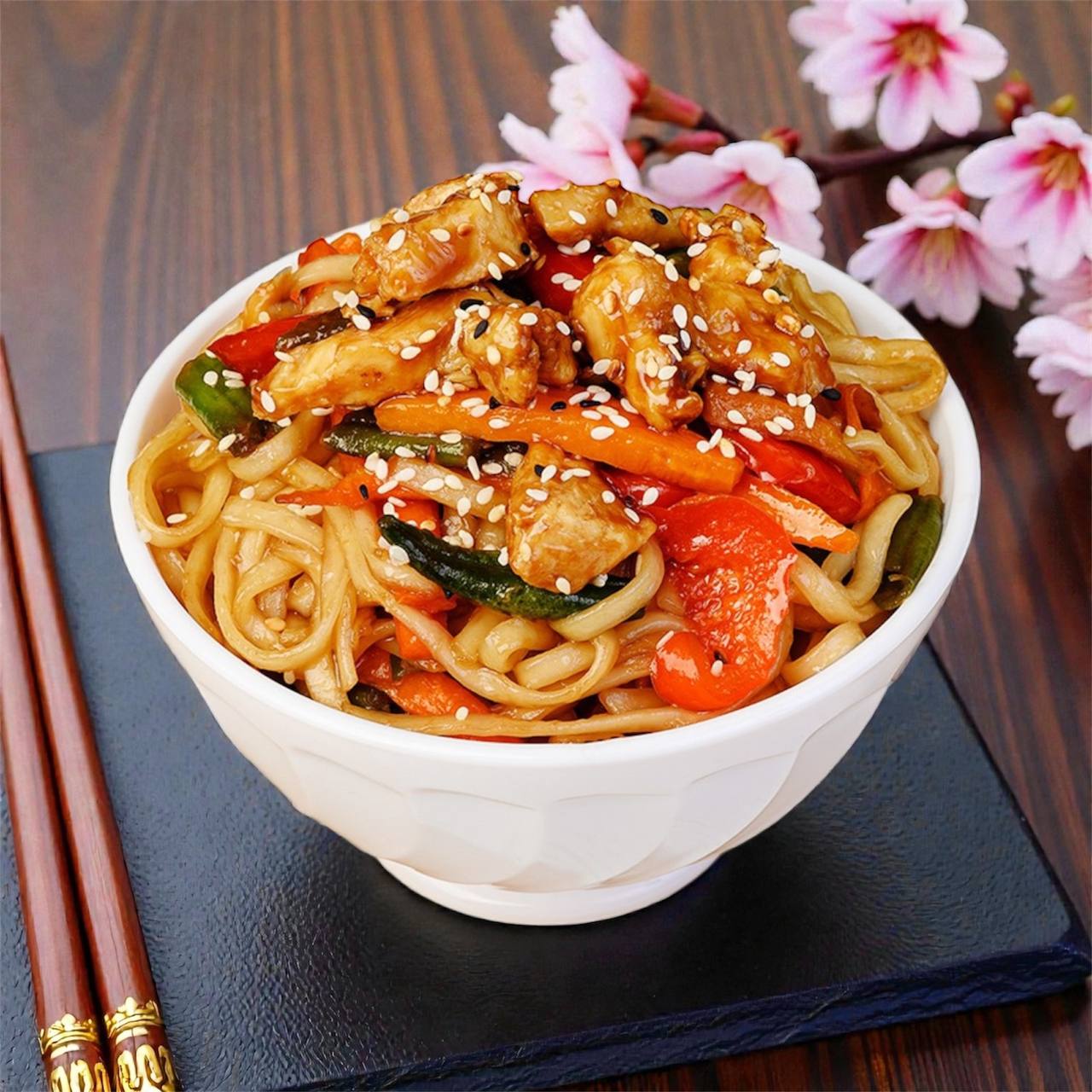 Вок с курецей