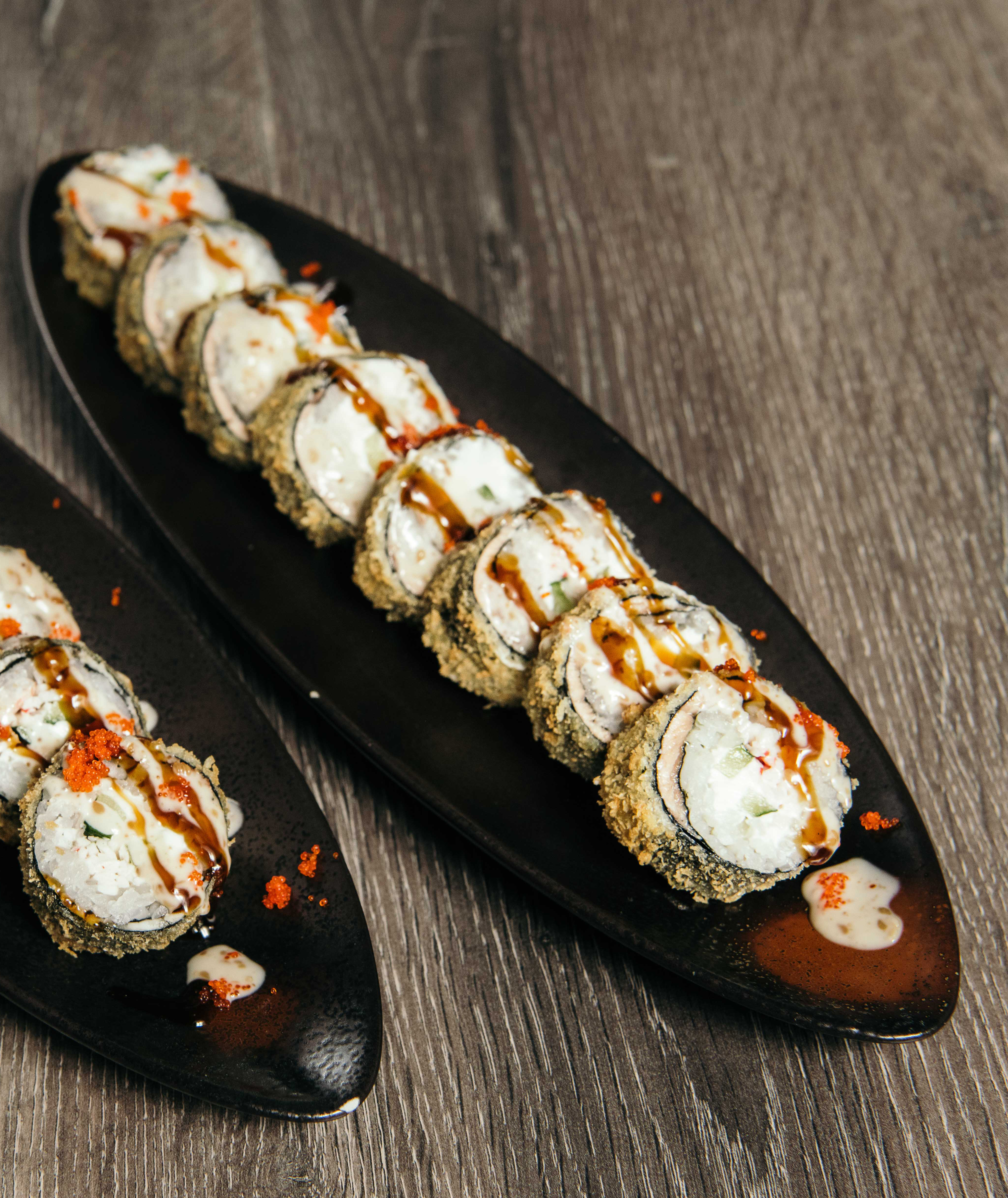 Натсу с лососем