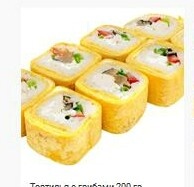 Тортилья с грибами