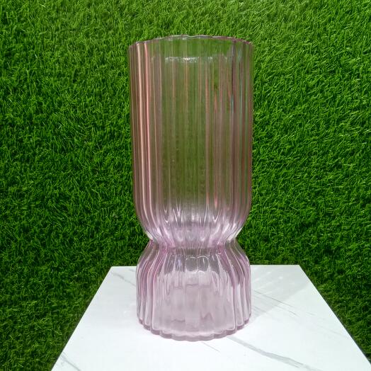 Ваза розовая, для цветов