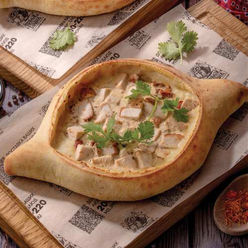 Хачапури с цыпленком