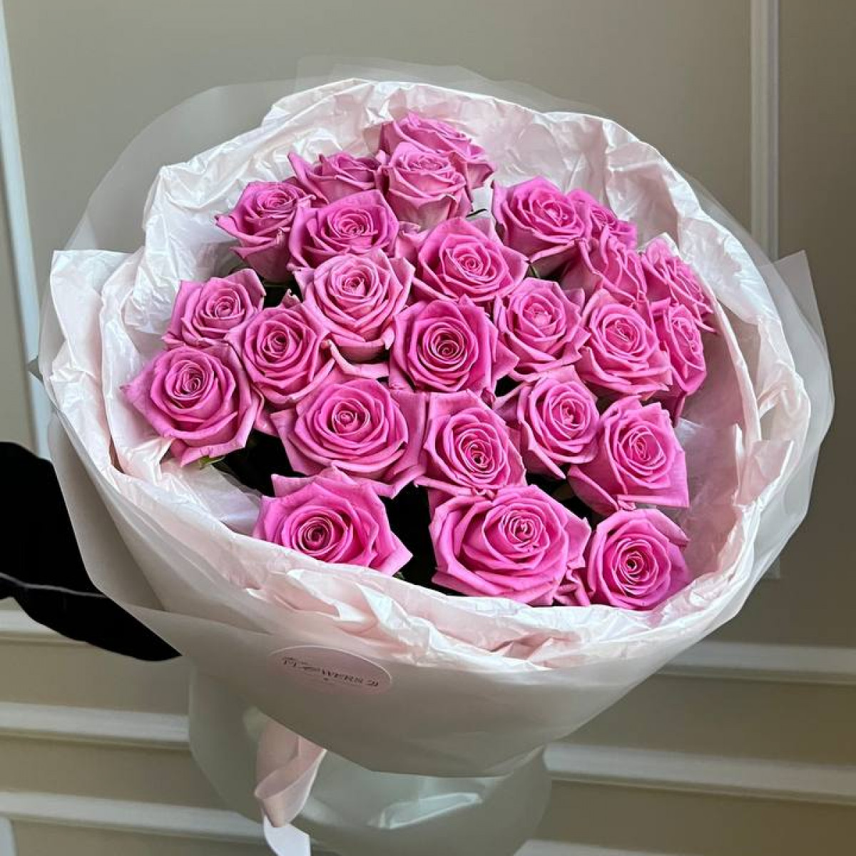 Моно букет из 25 роз 7 (предзаказ)