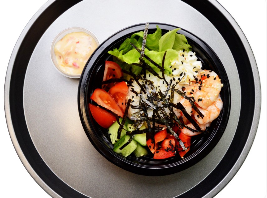 Поке с креветками