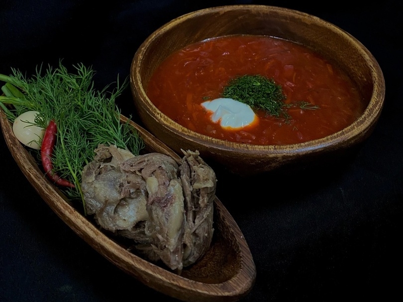 Борщ " По - Новочеркасски"
