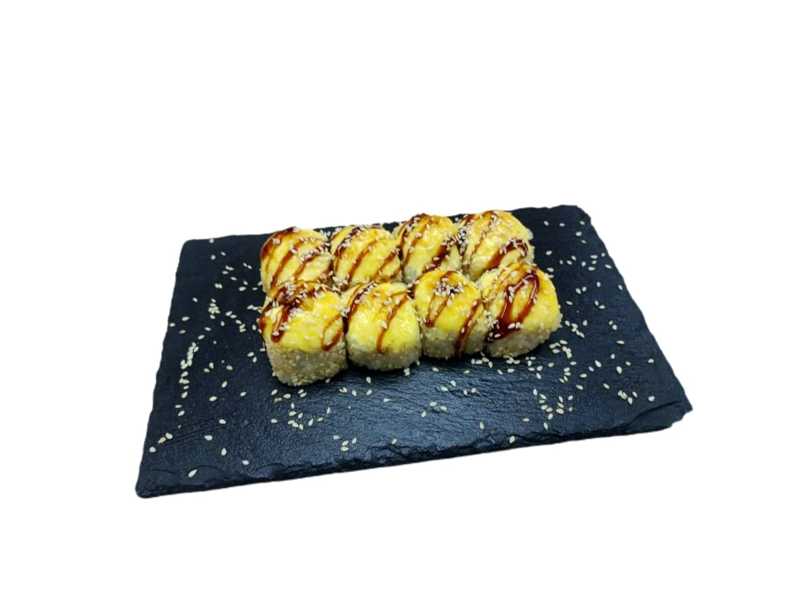 Запеченный с курицей