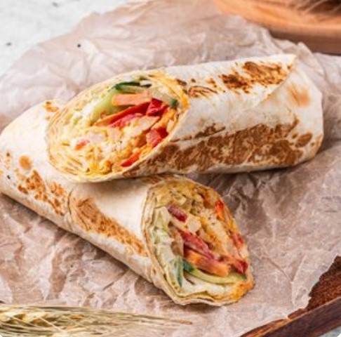 Шаурма Нью-Дели с соусом карри M