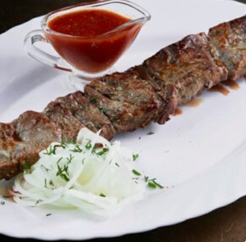 Шашлык из говяжьей вырезки