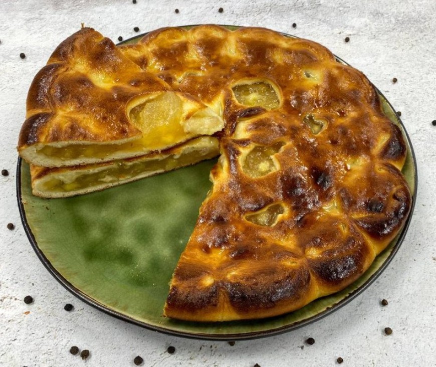 Пирог яблочный