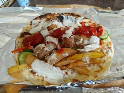 Гирос греческий куриный