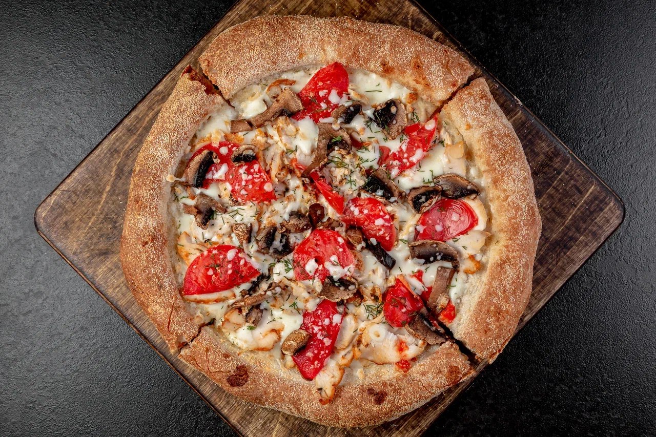 Пицца Napoli "Курица и грибы"