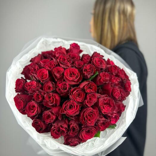 Букет из 51 розы