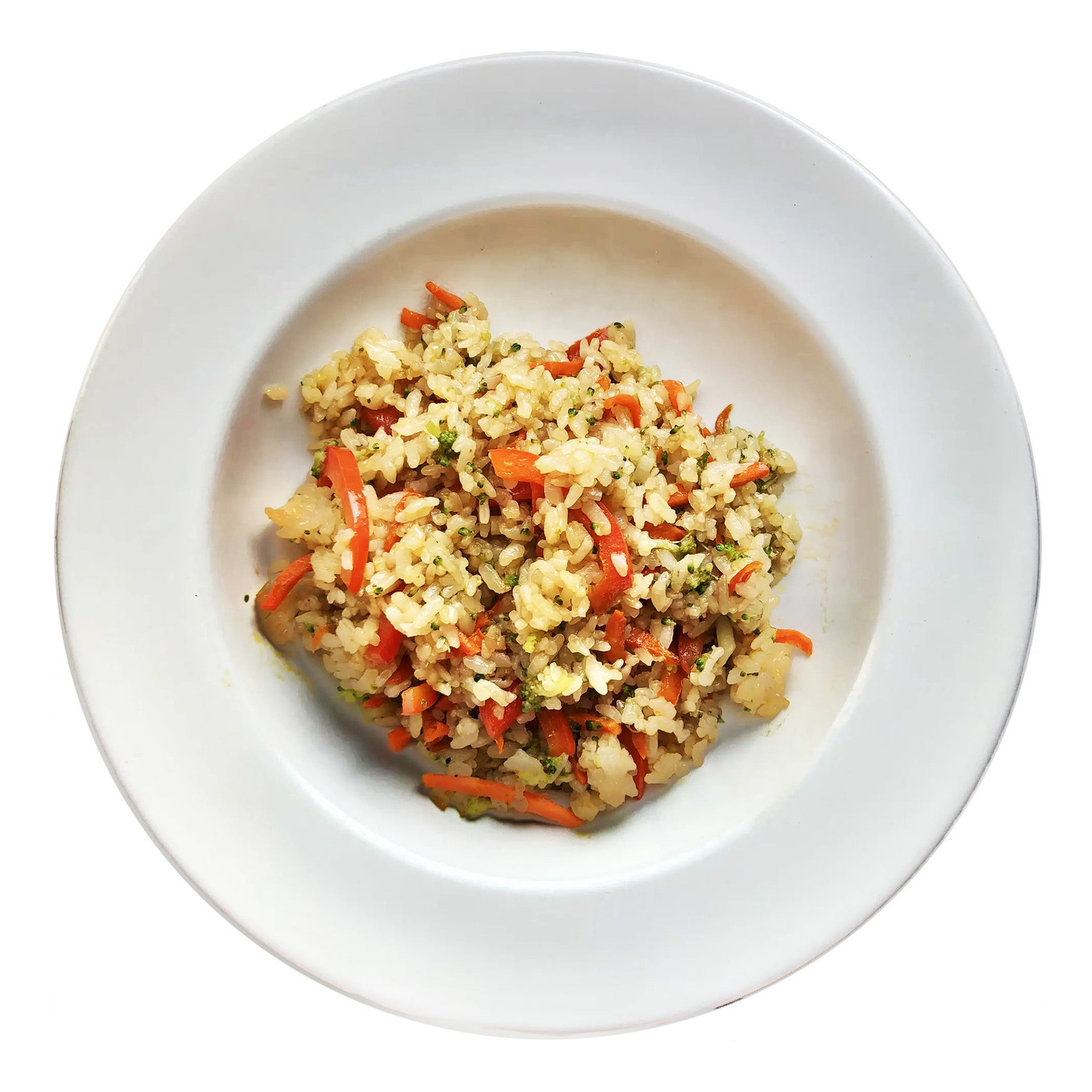 Рис, жаренный с овощами Д