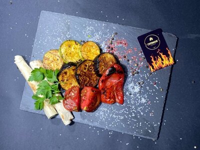 Овощи на углях