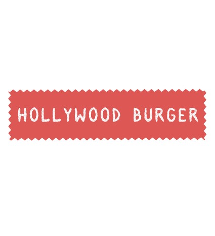 Hollywood burger - логотип
