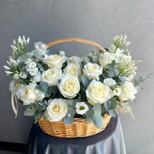 Корзина нежное облако