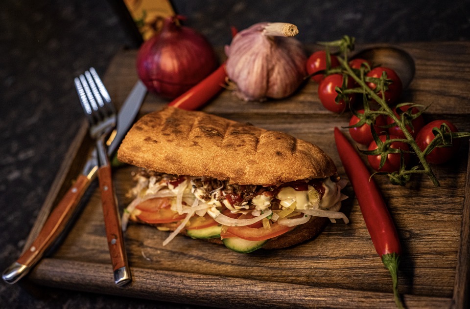 Гирос с курицей