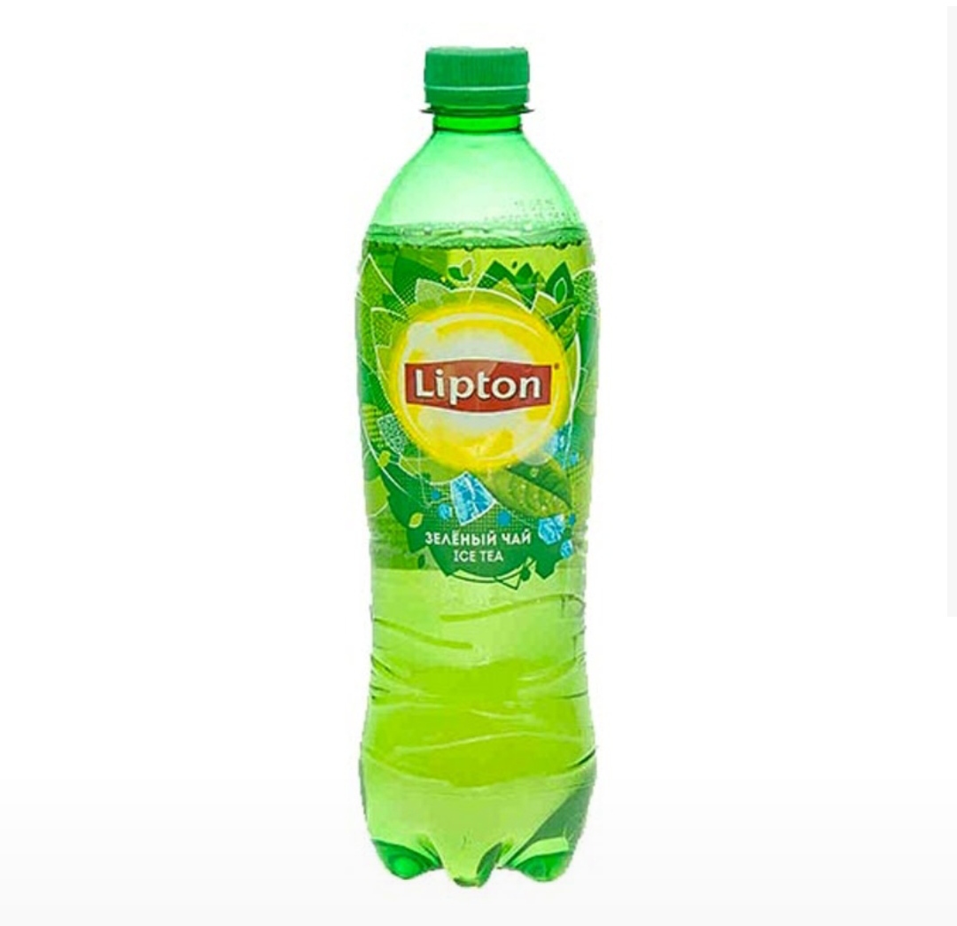 Липтон зеленый чай 0,5