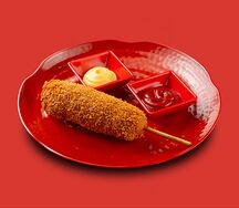 Корн-дог с сосиской