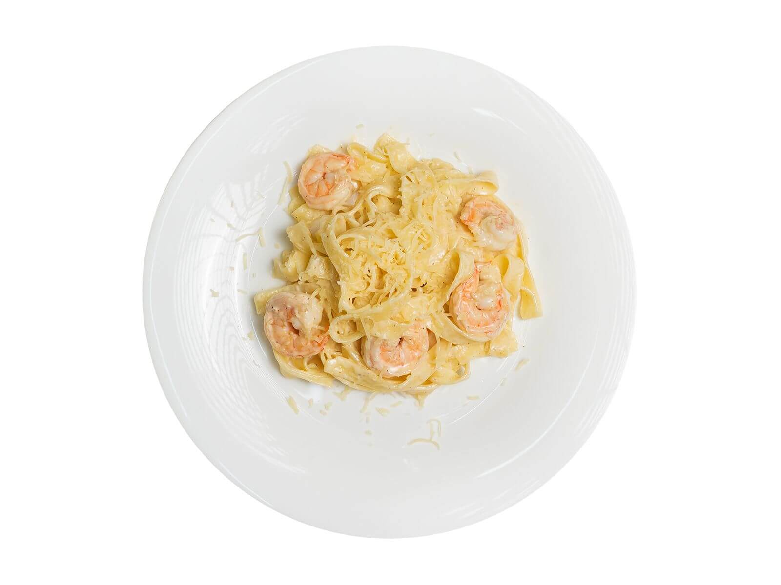 Паста с креветками